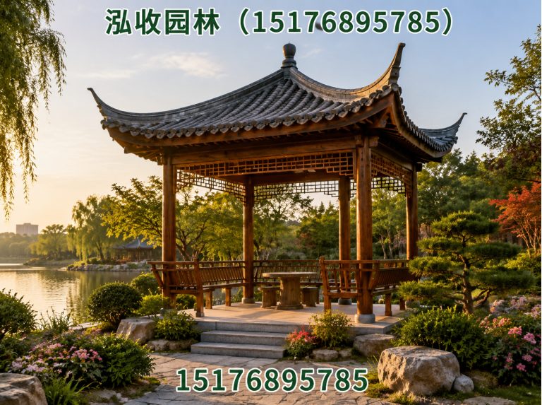 杭州凉亭展示图
