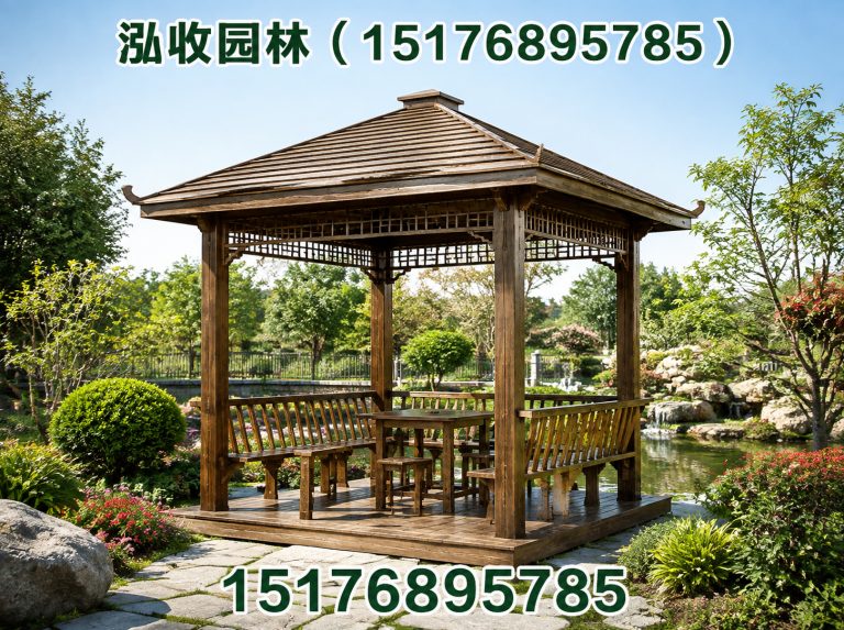 杭州塑木地板展示图